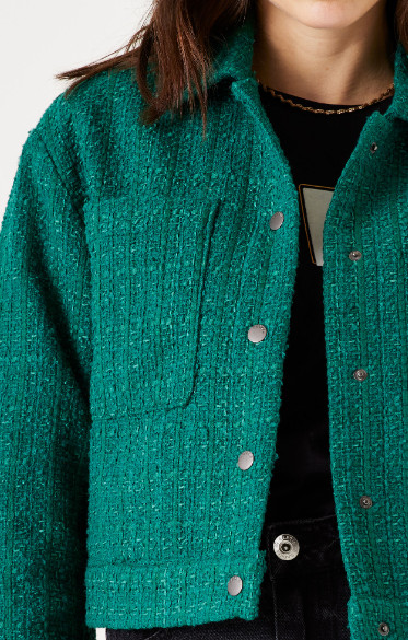 Veste Equetech Tweed Vert Taille 26 - Fille Ou Garçon - Pony Club - Très Bon état