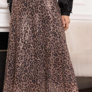 JUPE LONGUE SEQUIN