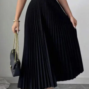 ROBE LONGUE PLISSEE